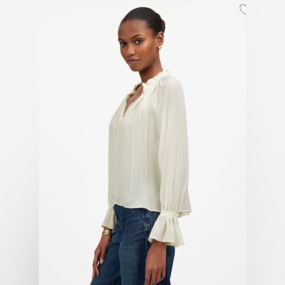Madewell Ruffle Blouse - Picture 2 of 7